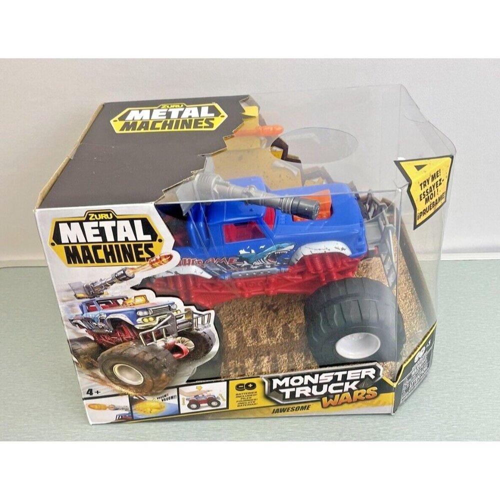 Zuru Metal Machines Monster Truck Wars Jawesome New - Picture 2 of 14